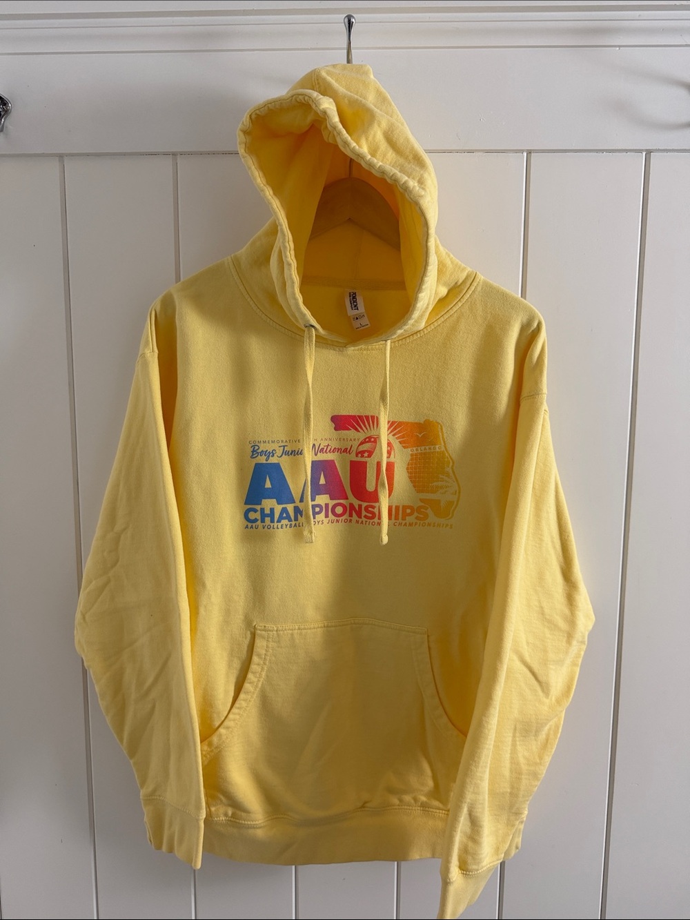 Yellow AAU Championships Pullover Hoodie